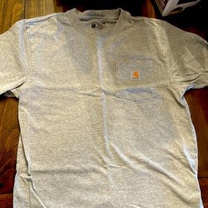 Mens grey loose fit Carhartt t-shirt